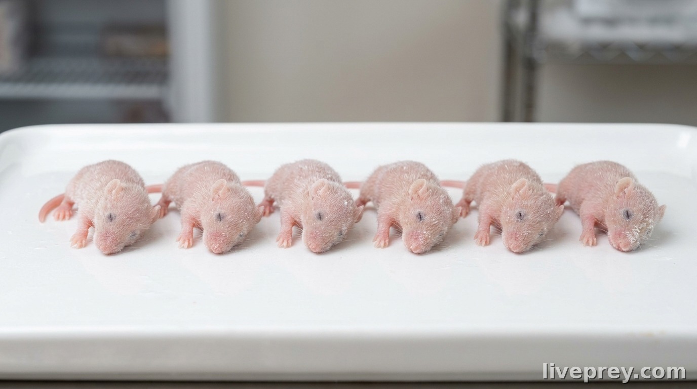 Frozen Fuzzy Mice 100 ct